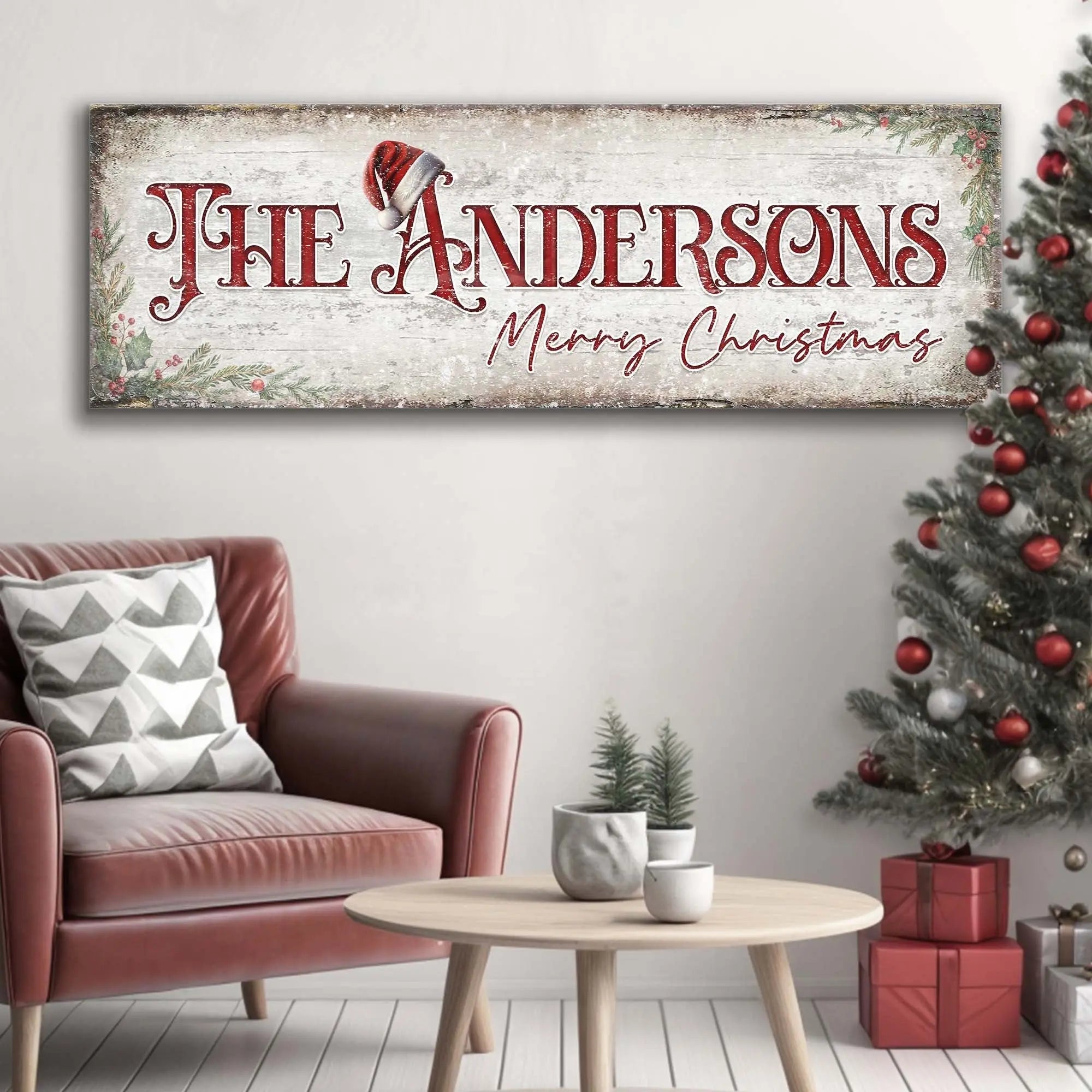 PAS-3259copym3 Christmas Family Name Sign II suitedtosucceed